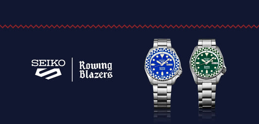 Seiko and Rowing Blazers Release Two New Limited-Edition Watches