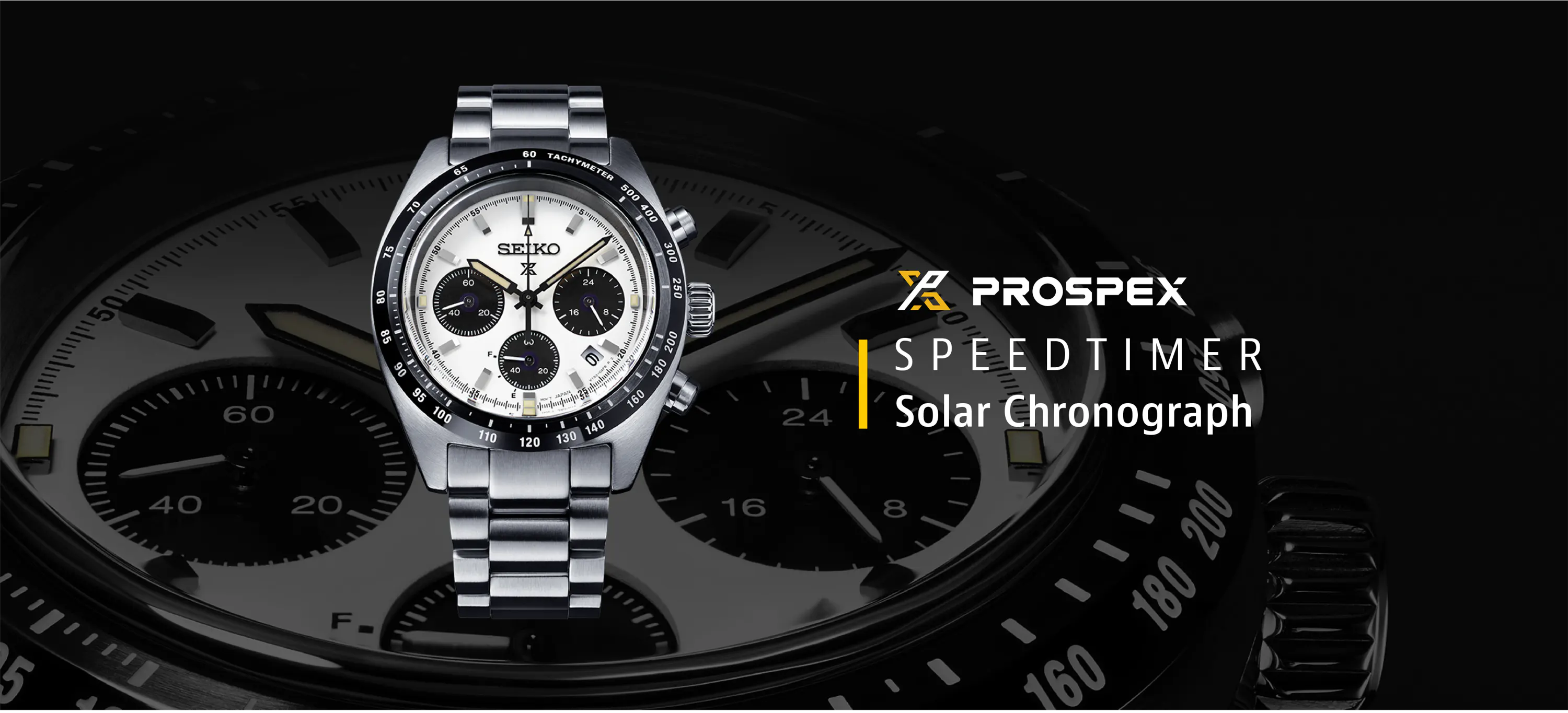 SEIKO CHRONOGRAPH SOLAR 腕時計 A New Speedtimer Solar Chronograph Shines Brilliantly – Seiko USA