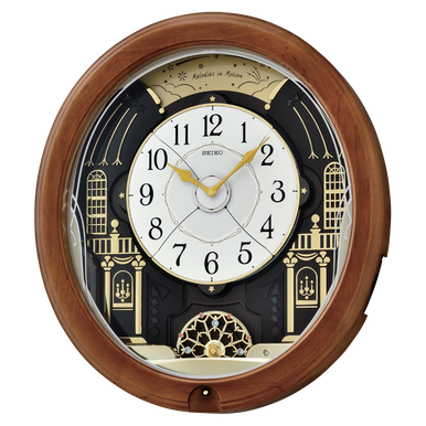 Melodies In Motion Clock QXM383BRH – Seiko USA