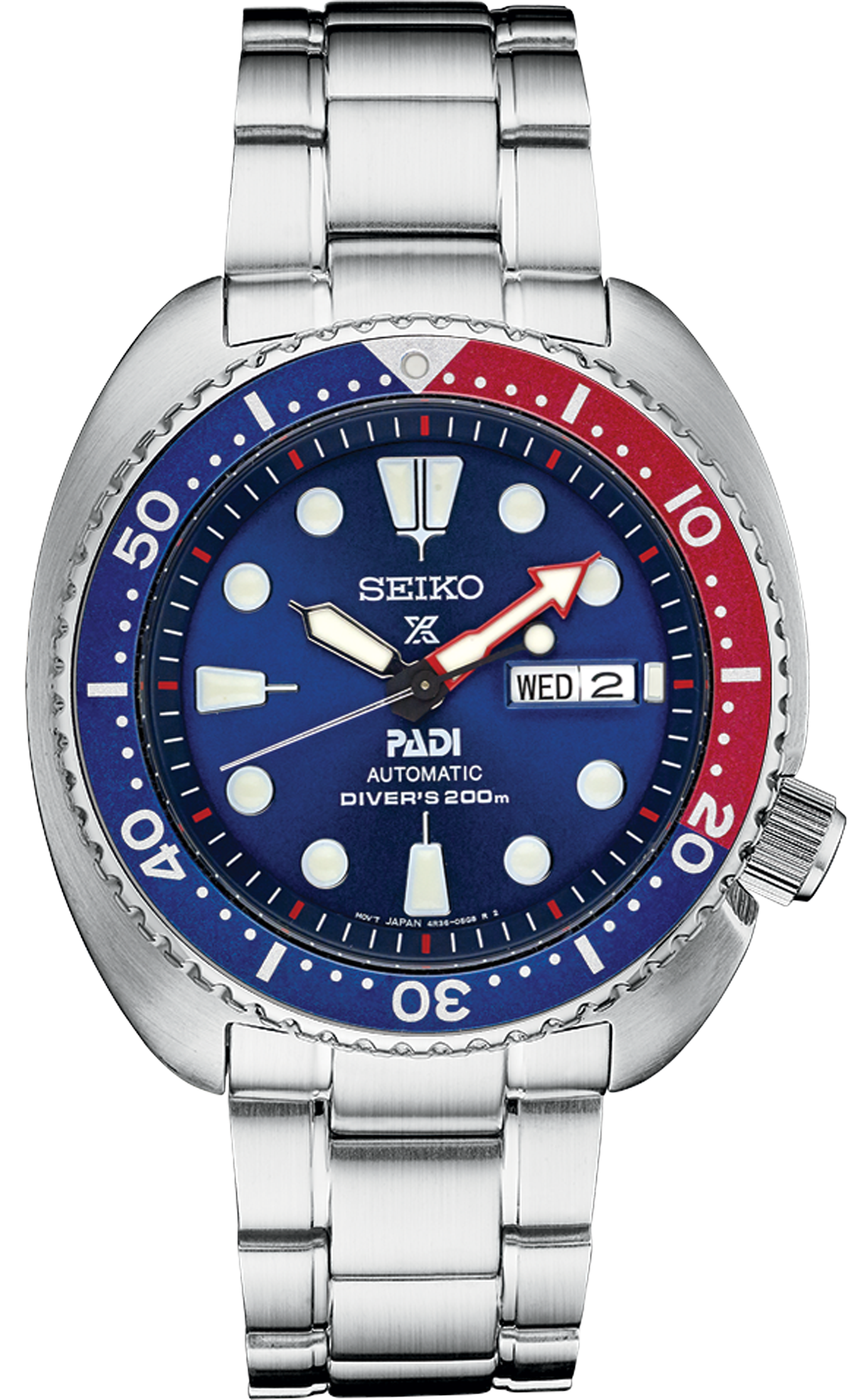 【希少】セイコー　自動巻　SRPE99K1 PADI 箱付　ブルー　デイデイト Prospex Automatic Diver – Seiko USA
