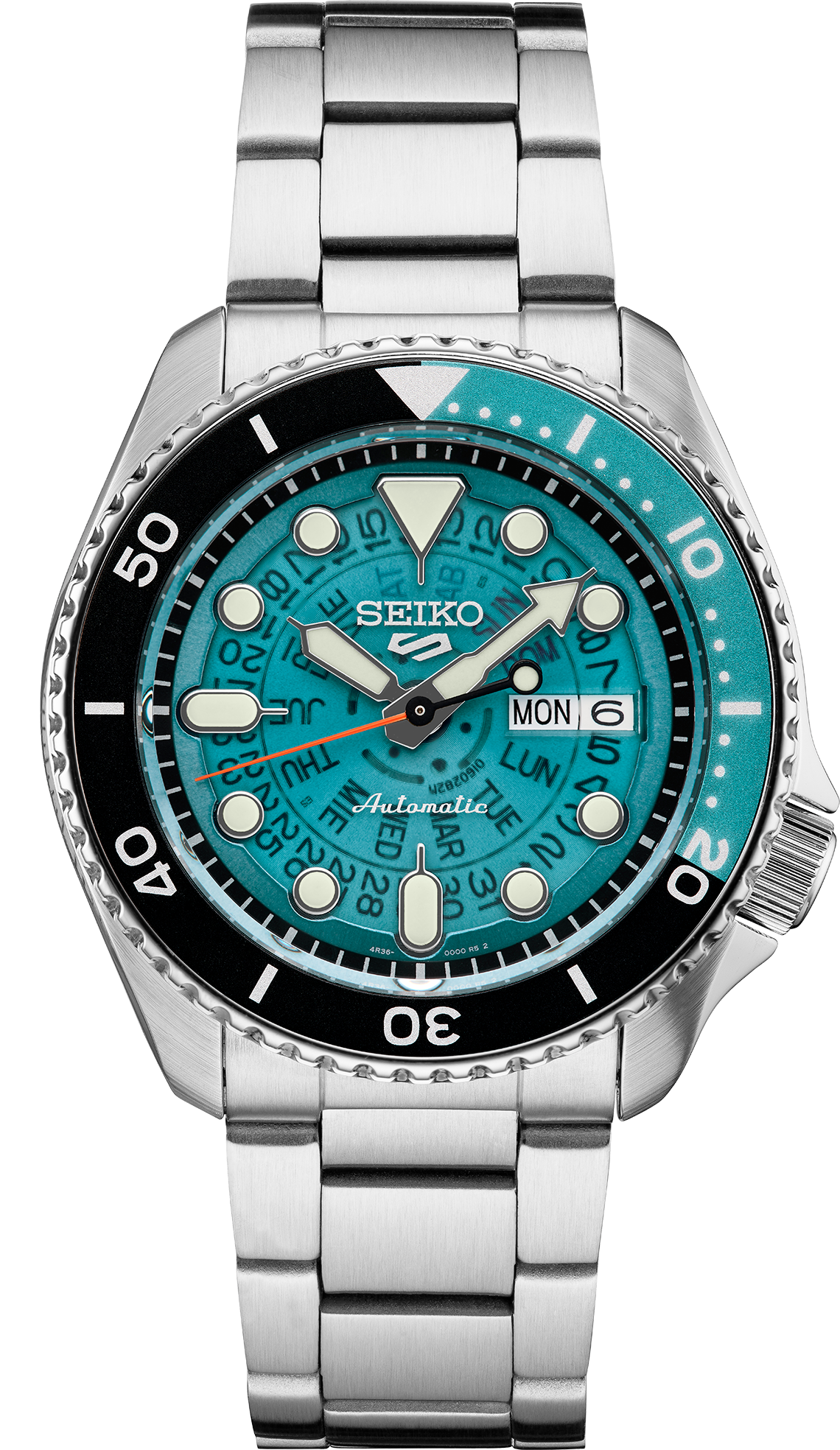 SEIKO 腕時計　5 ターコイズブルー Seiko 5 Sports – Seiko USA