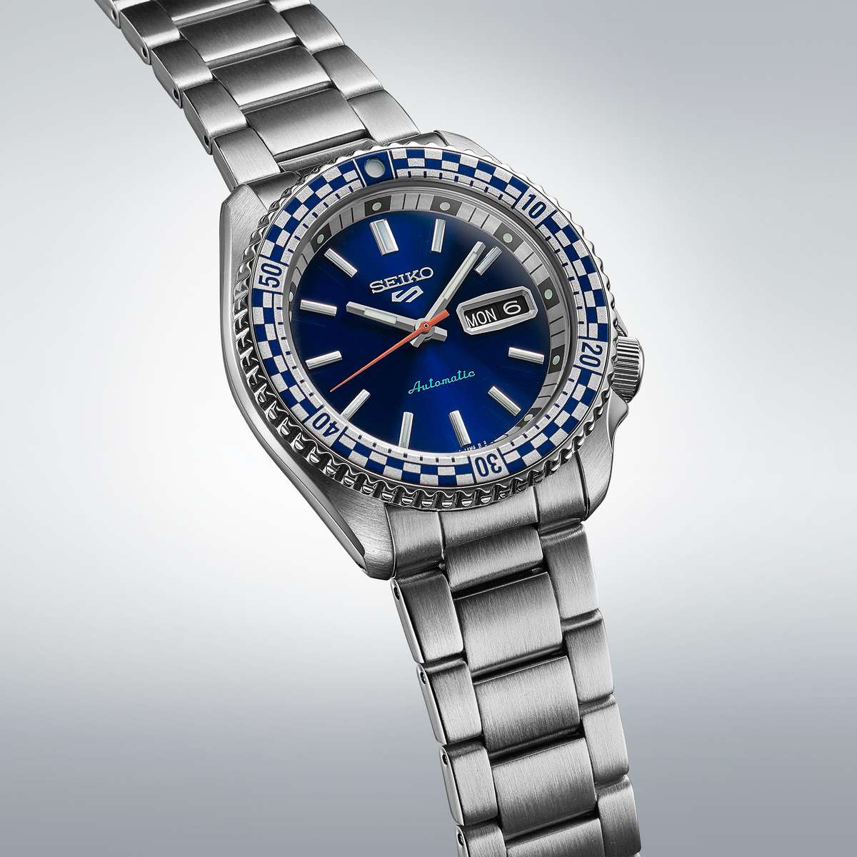 Seiko 5 Blue Dial top Automatic Watch