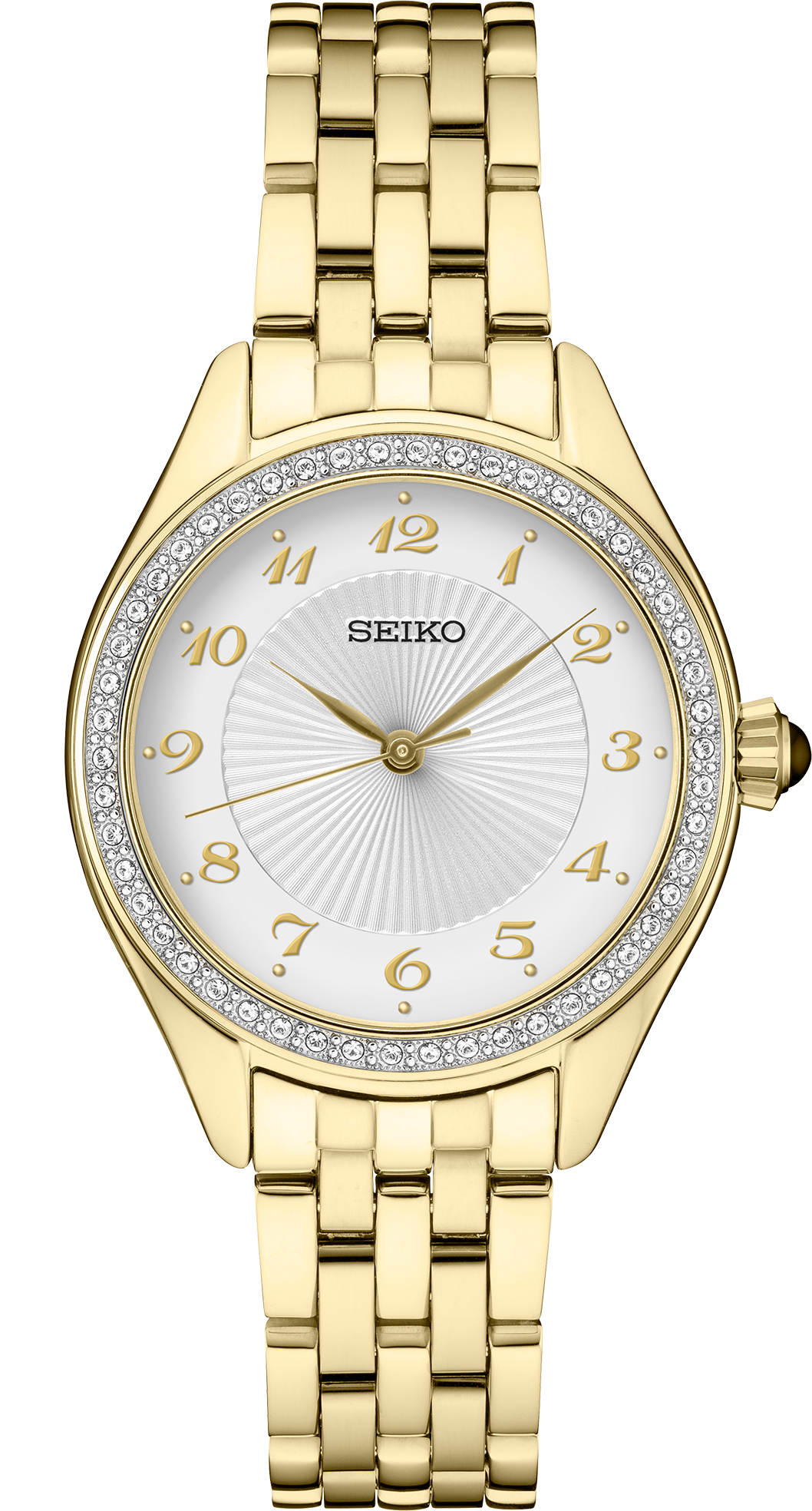 seiko ladies dress watches Women's Watch SUR394 Clothing size:XS Nude Suede Pointed Toe The pristine dial beautifully 2024-SOHO-ALLOCATION-AUG