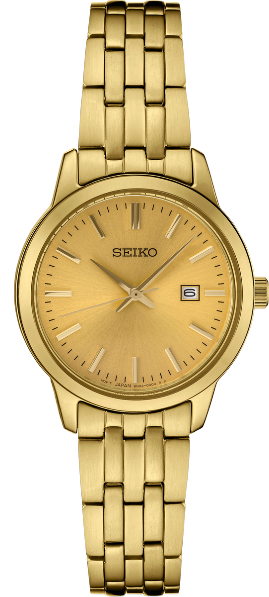 【美品】 セイコー エッセンシャルズ SUR444 レディース 腕時計 ゴールド SEIKO（セイコー）の「【SEIKO / セイコー】ESSENTIALS SUR444