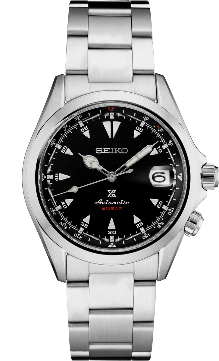 Seiko black dial discount
