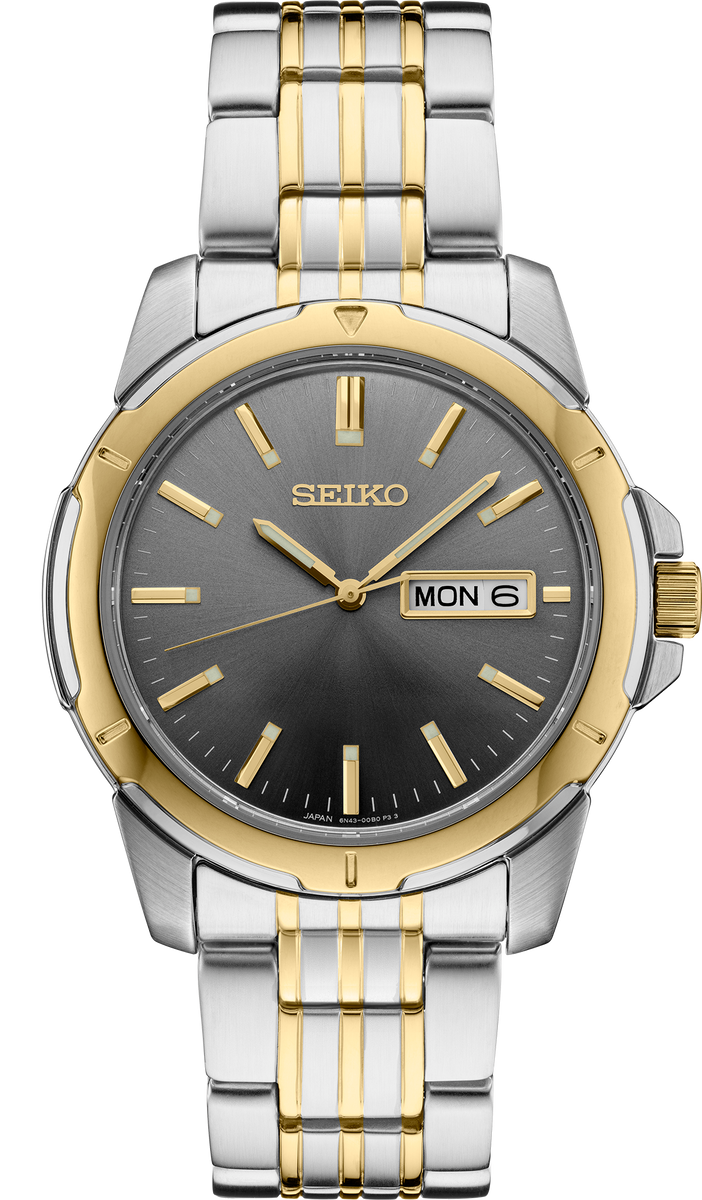 Two tone seiko watch hotsell