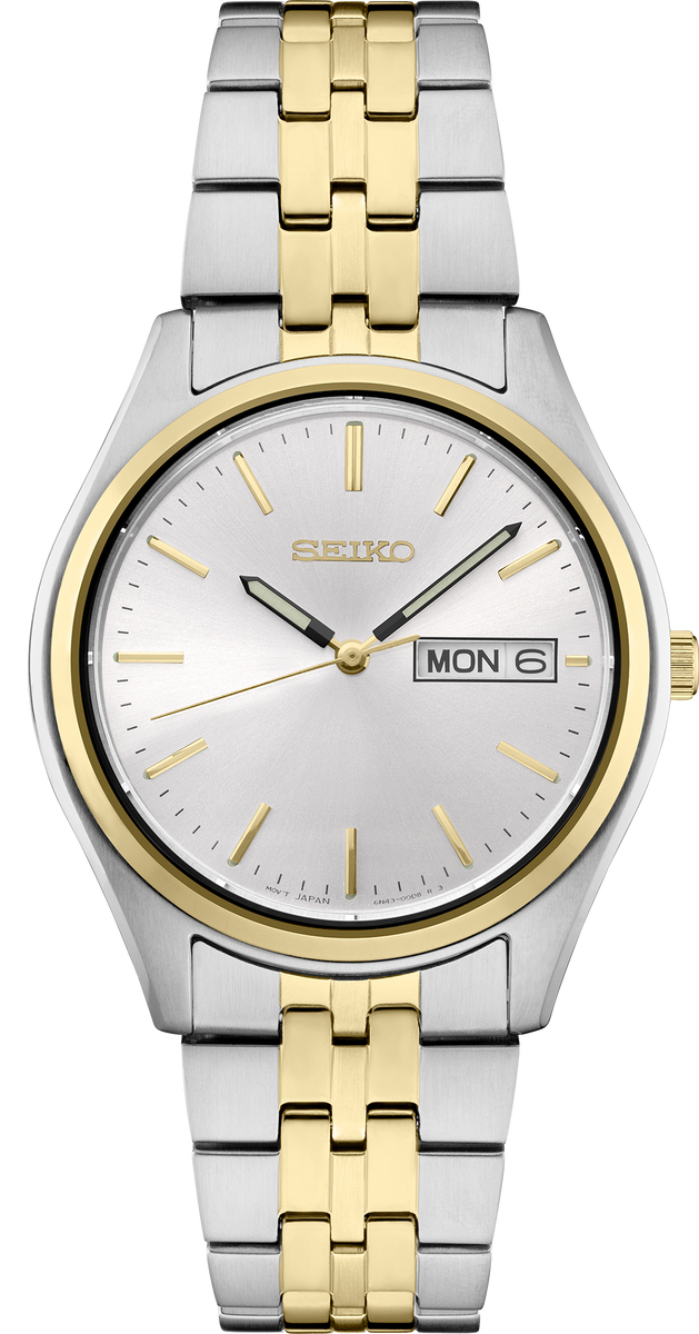 Seiko men's top bracelet watch