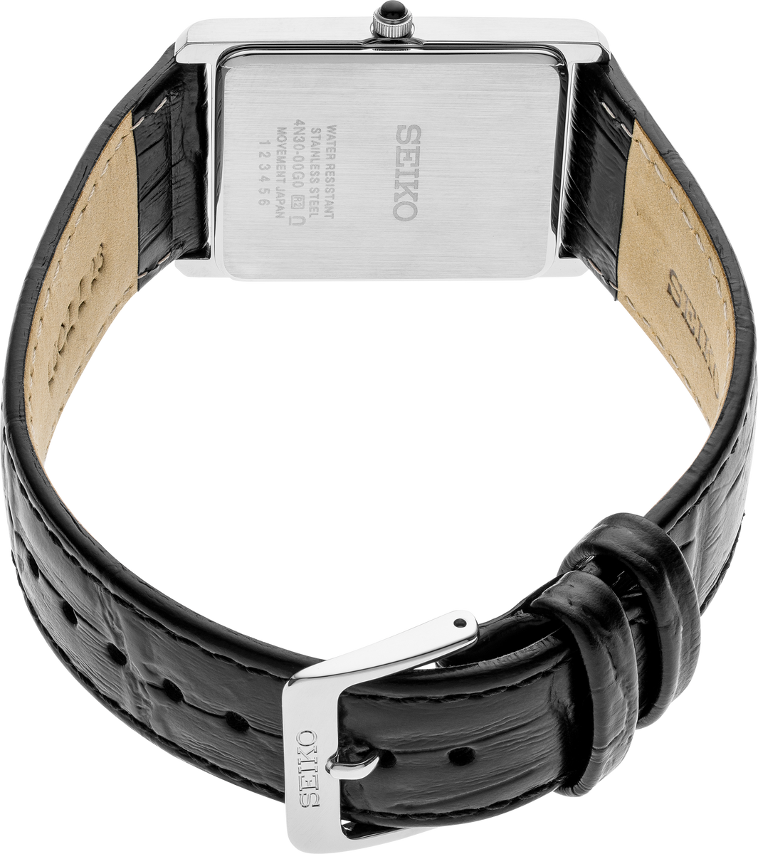 Seiko square top watch mens