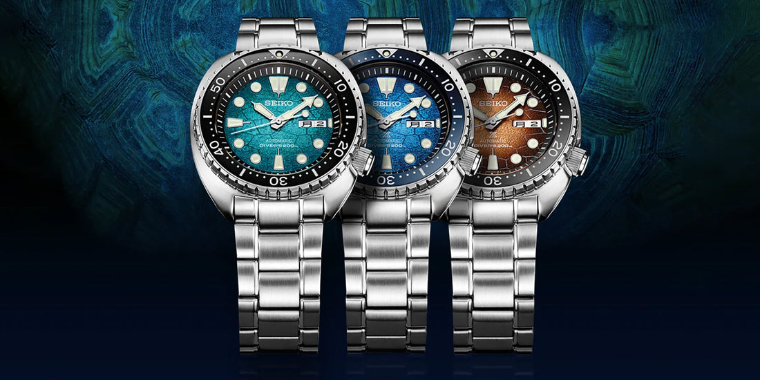 SEIKO PROSPEX U.S. SPECIAL EDITIONS EMPHASIZE OCEAN CONSERVATION