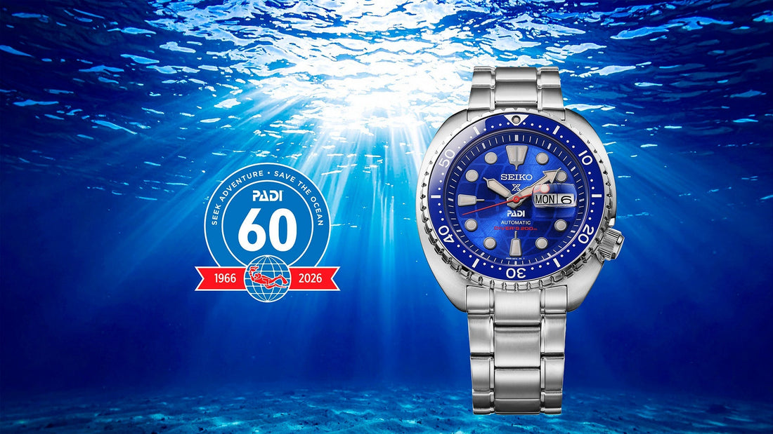 Seiko Prospex celebrates PADI’s 60th anniversary  and commemorates a decade of shared passion for the ocean