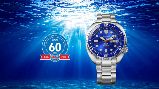 Seiko Prospex celebrates PADI’s 60th anniversary  and commemorates a decade of shared passion for the ocean