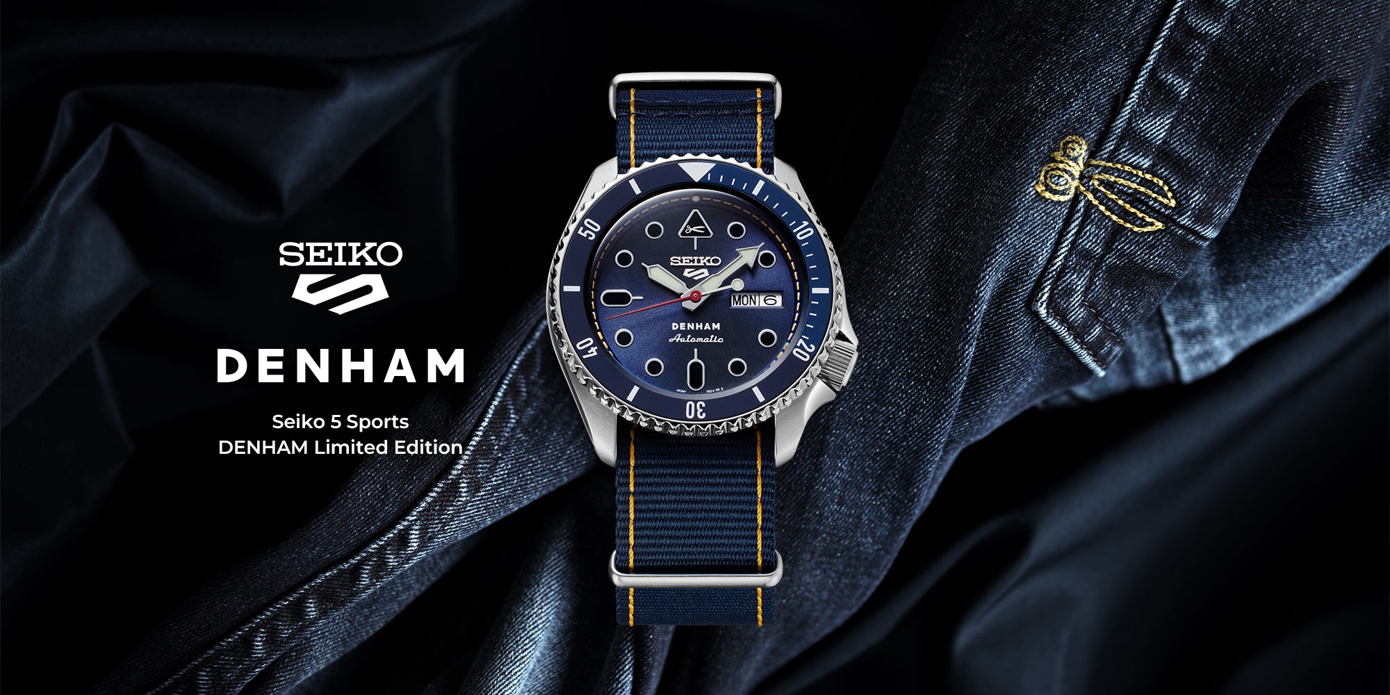 Seiko 5 Sports DENHAM Limited Edition