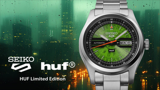 Seiko 5 Sports introduces a limited-edition collaboration model with HUF.