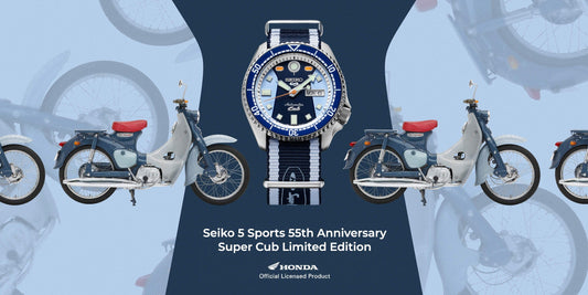 Seiko 5 Sports 55th Anniversary Super Cub Limited Edition