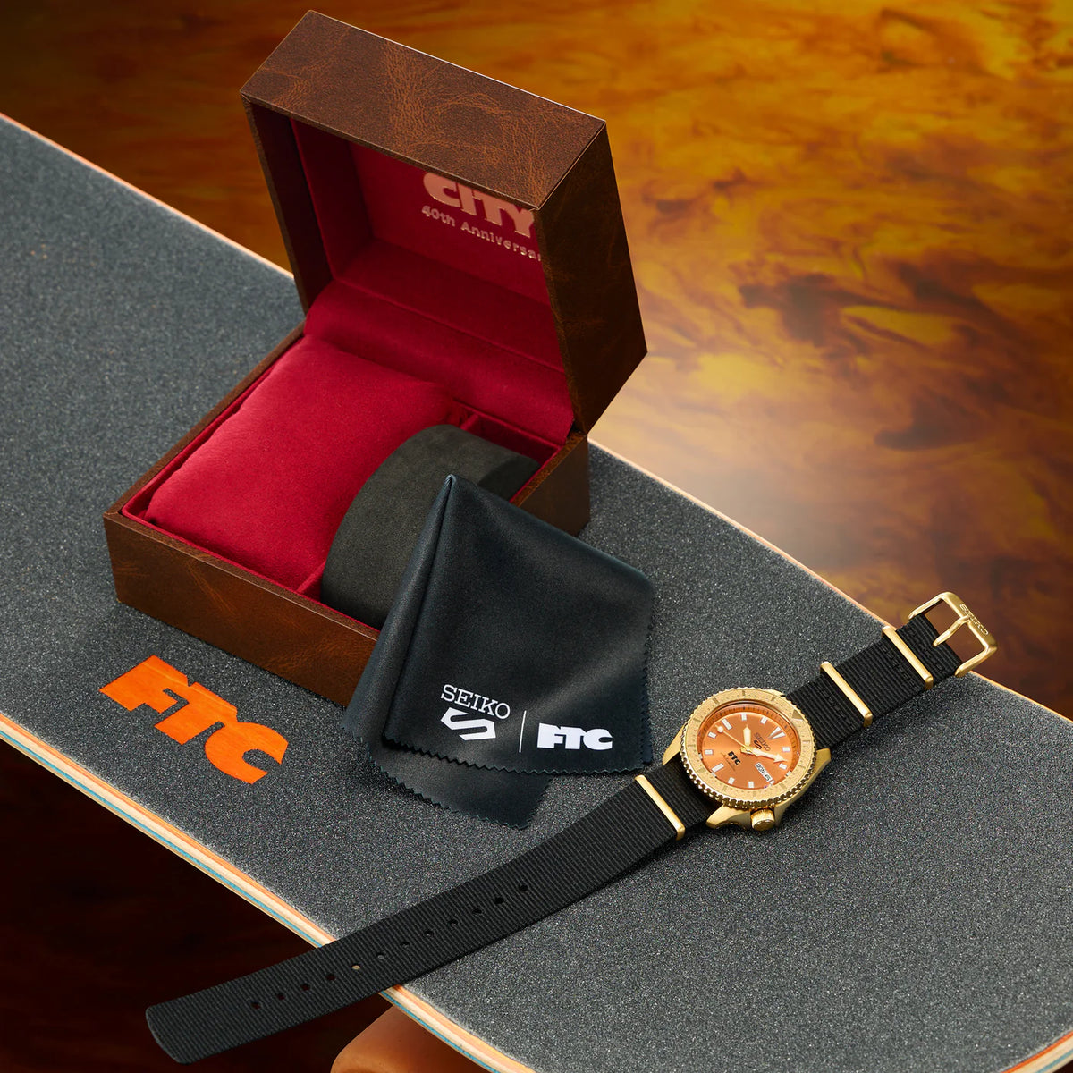 Seiko 5 Sports introduces a limited-edition collaboration with FTC Seiko 5 Sports introduces a limited-edition collaboration with FTC