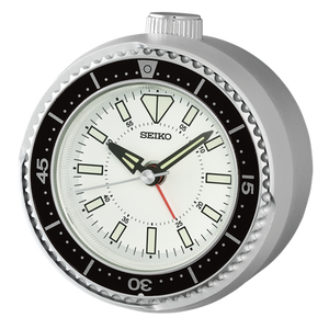 Rotating Bezel Alarm Clock QHE207SLH – Seiko USA