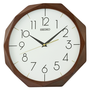 Diamond Shaped Wall Clock QXA863BLH – Seiko USA