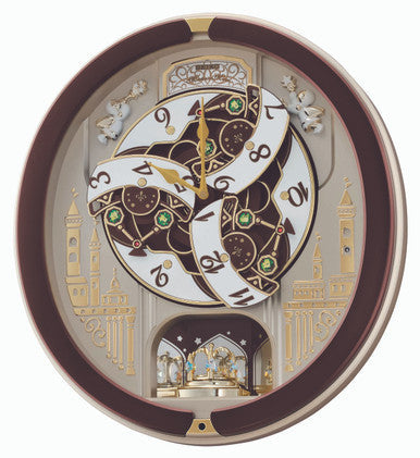 Melodies In Motion Clock QXM291BRH – Seiko USA