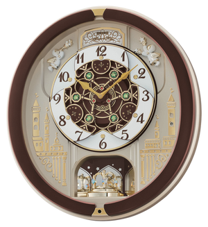 Melodies In Motion Clock QXM291BRH – Seiko USA