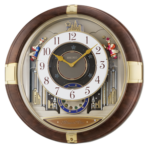 SEIKO 音楽機能付き掛時計 Melodies In Motion Clock QXM333BRH – Seiko USA