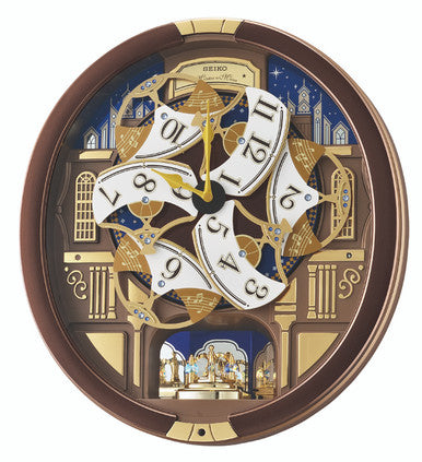 Melodies In Motion Clock QXM362BRH – Seiko USA