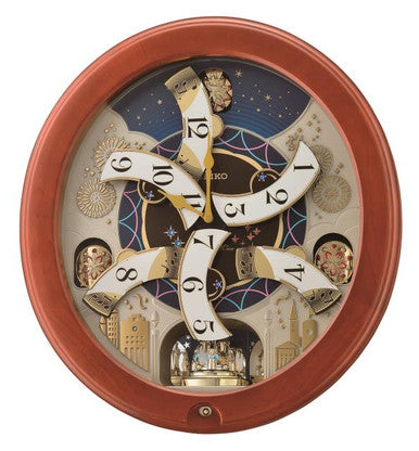 Melodies In Motion Clock QXM376BRH – Seiko USA