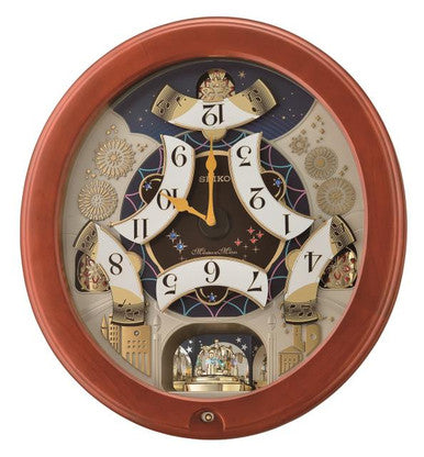 Melodies In Motion Clock QXM376BRH – Seiko USA