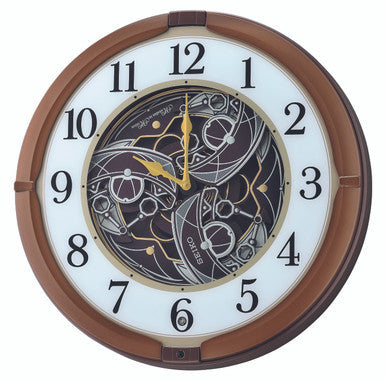 Melodies In Motion Clock QXM380BRH – Seiko USA