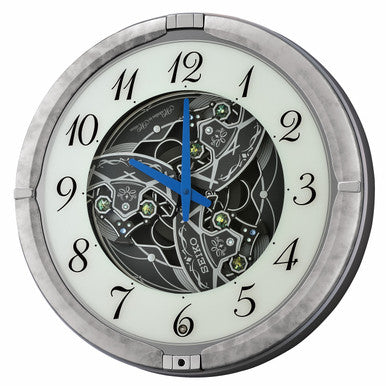 【サービス@980】メロディ Melodies In Motion Clock QXM397SRH – Seiko USA