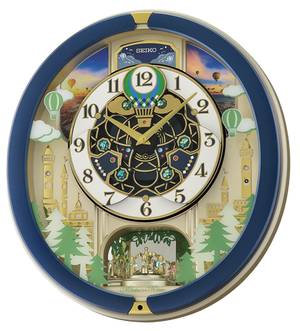 Melodies In Motion Clock QXM398LRH – Seiko USA