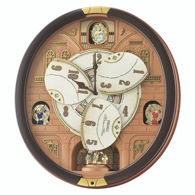 Melodies In Motion Clock QXM601BRH – Seiko USA
