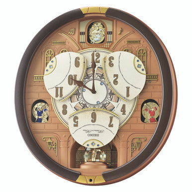 Melodies In Motion Clock QXM601BRH – Seiko USA