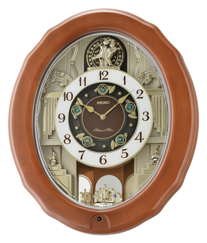 Melodies In Motion Clock QXM604BRH – Seiko USA