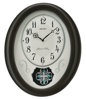 Melodies In Motion Clock QXM606NLH – Seiko USA