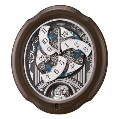 Pendulum Melodies Clock QXM609NRH – Seiko USA