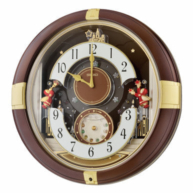 Melodies In Motion Clock QXM613BRH – Seiko USA