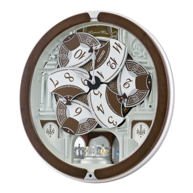 Melodies In Motion Clock QXM615BRH – Seiko USA