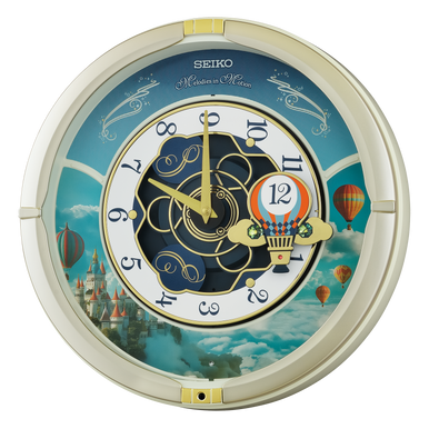 Melodies In Motion Clock QXM616SRH – Seiko USA