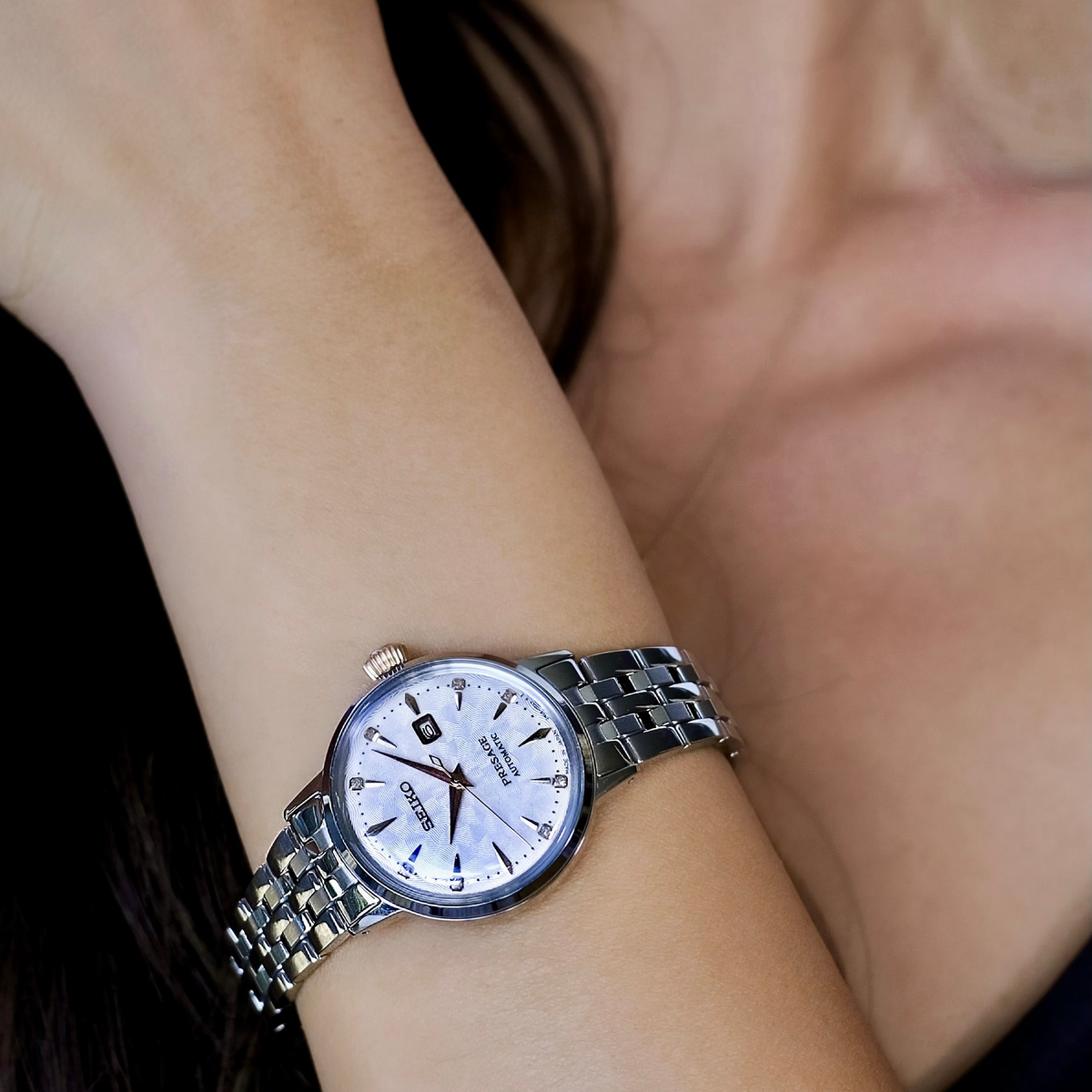 SEIKO PRESAGE カクテルタイム　メカニカル 自動巻　レディース Presage Cocktail Time – Seiko USA
