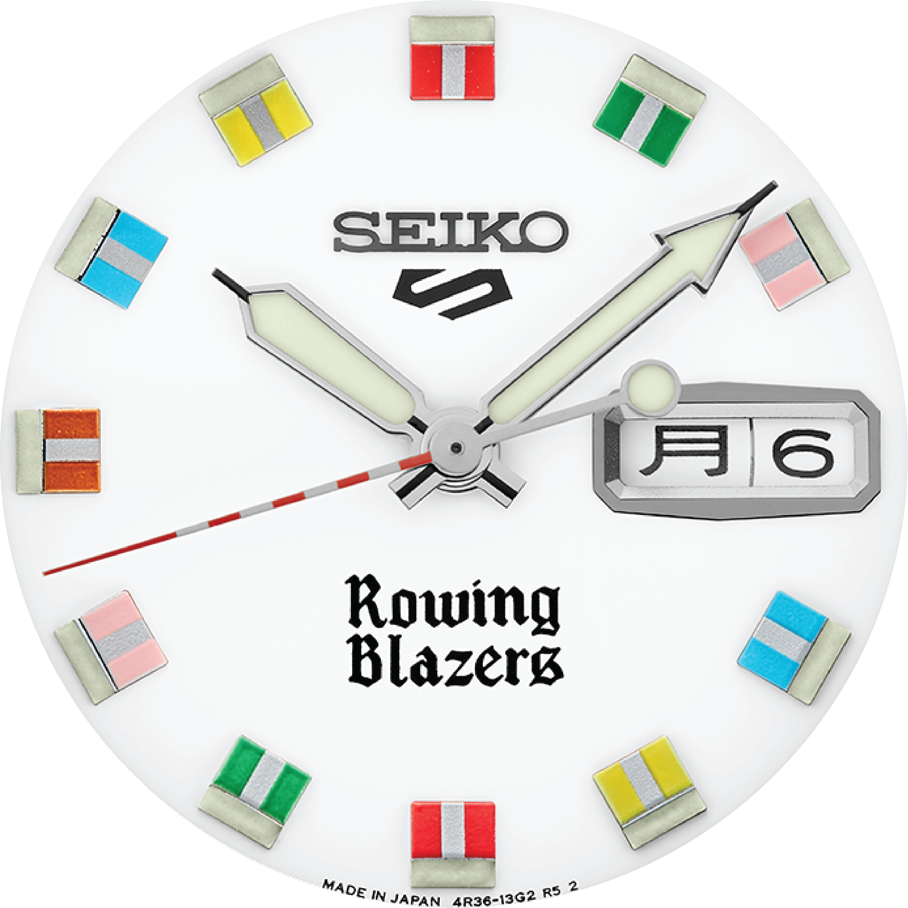 rowing blazers DIAL DETAILS