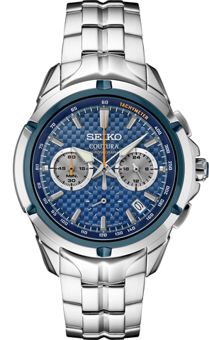 Seiko coutura chronograph discount 100m sapphire crystal