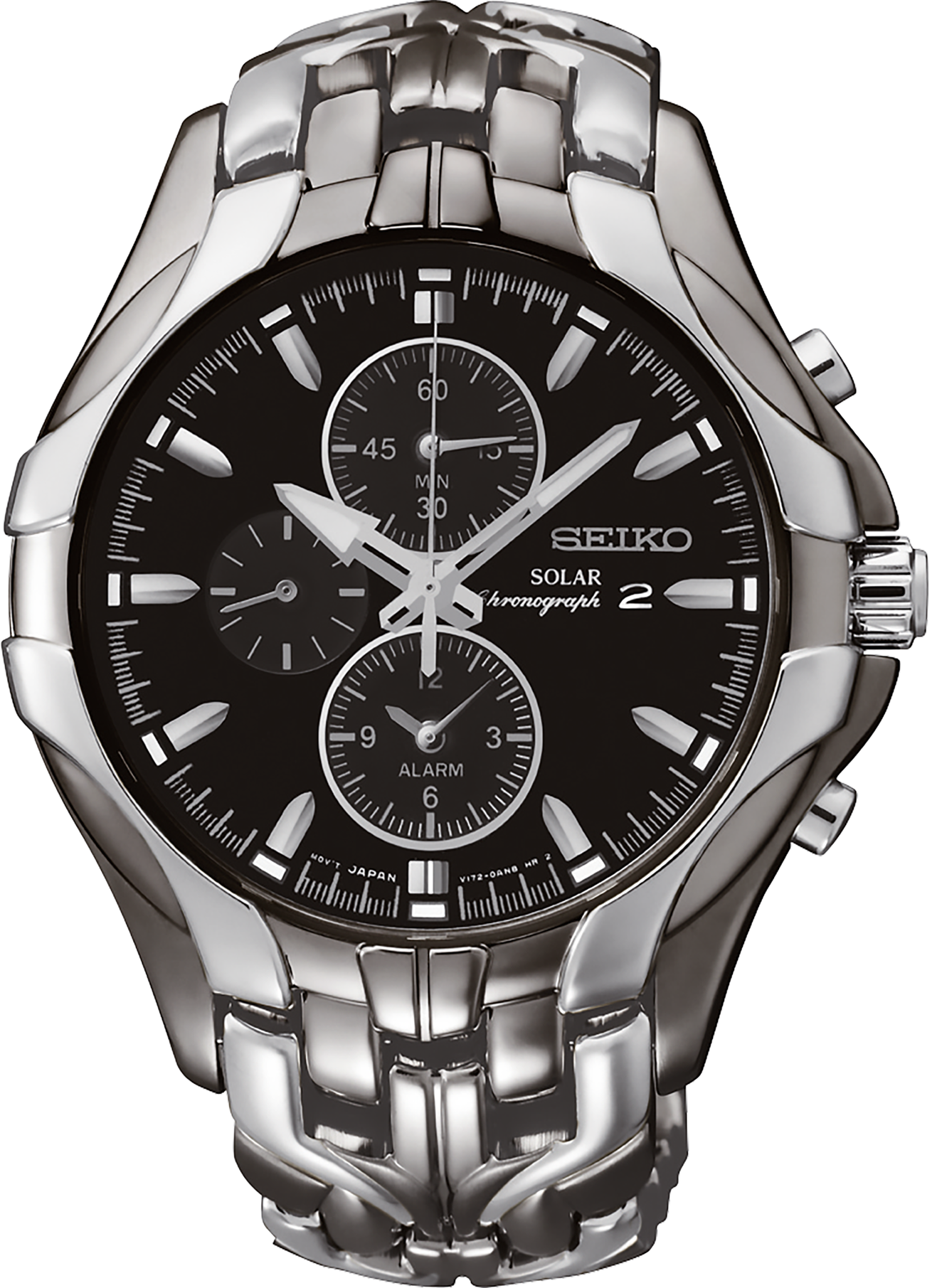 SEIKO ソーラー  SSC139クロノグラフツートンステンレスベルト SSC139 – Seiko USA