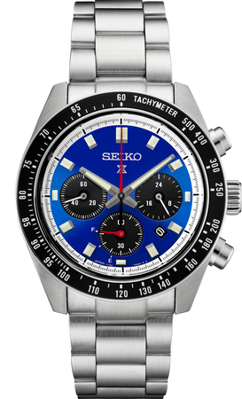 Seiko 2025 chronograph blue