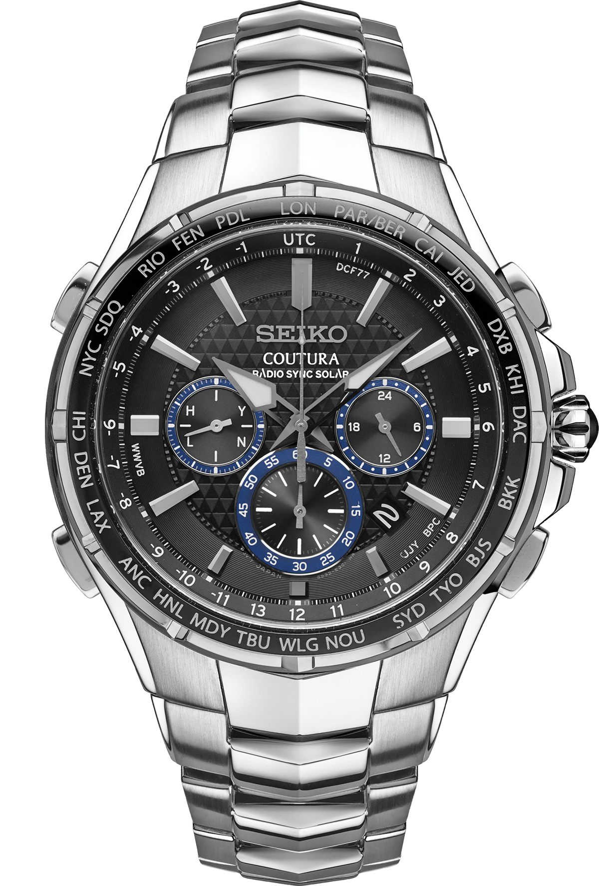 SEIKO COUTURA SSG009 電波ソーラー クロノグラフ 極美品 Coutura Radio Sync Solar Chronograph – Seiko USA