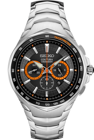 Seiko deals chronograph orange