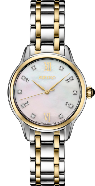 Seiko solar 2025 diamond ladies watch