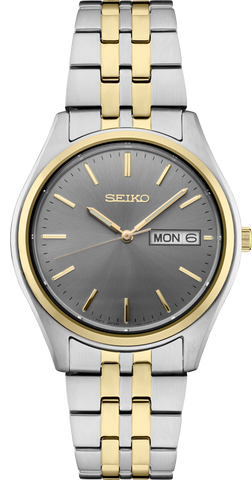 Seiko two tone solar hot sale watch