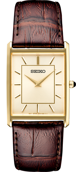 Seiko men's rectangular watches on sale